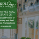 Free 1 Hour Real Estate CE