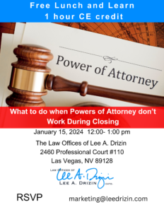Durable Power of Attorney