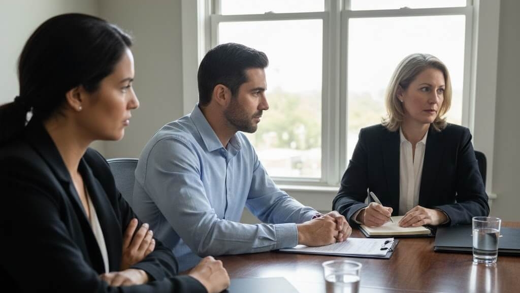 Meeting with probate attorney discussing Nevada probate attorney fees and estate matters